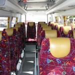 Intérieur minibus tourisme 19 places Intérieur minibus 19 places